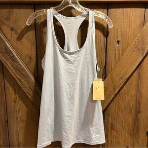 Nike Dri-fit women’s training tank top Blue size Large